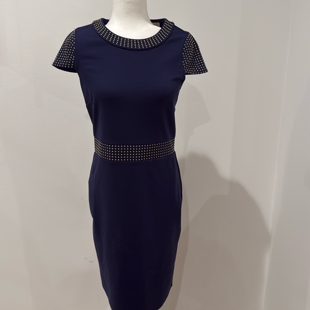 Michael Kors Womens Studded Dress, Size S